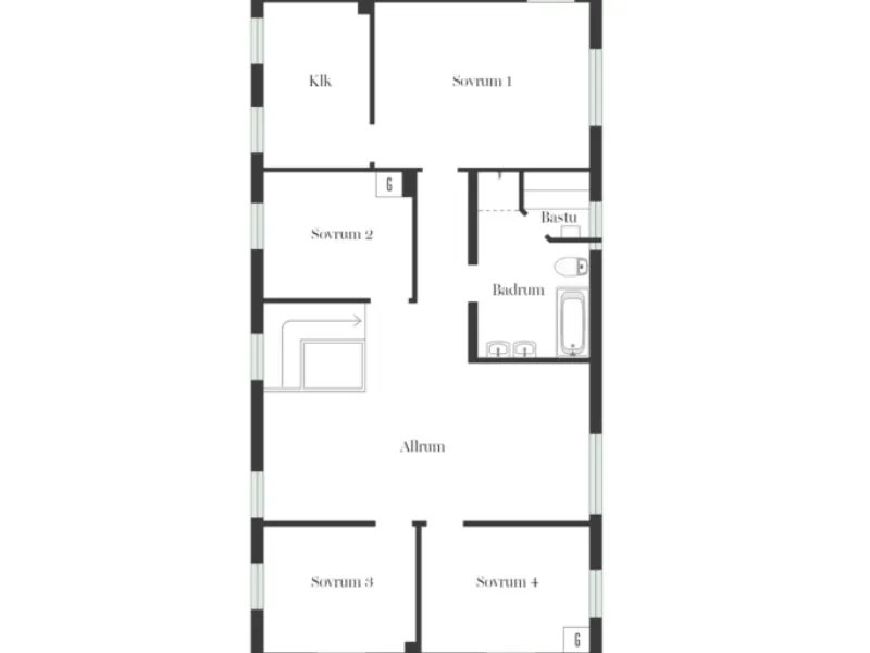 Nybyggt hus 2018 med 6 rum och stor altan. - Lillebovägen 19c, Sollentuna