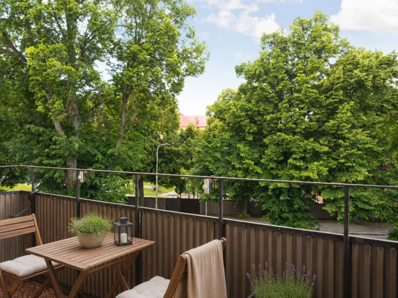 Ljus gavelfyra med charmiga detaljer