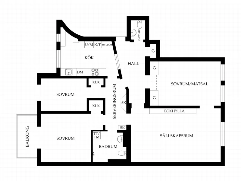 Karlbergsvägen 42, 1 tr, Vasastan - Odenplan