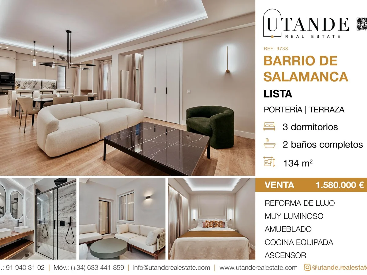 PISO EN VENTA EN BARRIO DE SALAMANCA