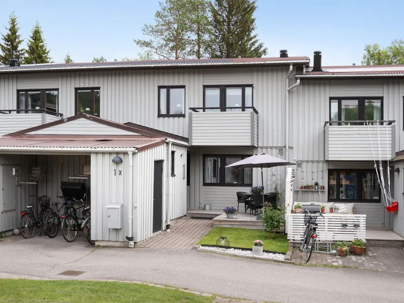 Uppförsbacken 1X - Obbola - Terraced house - HusmanHagberg