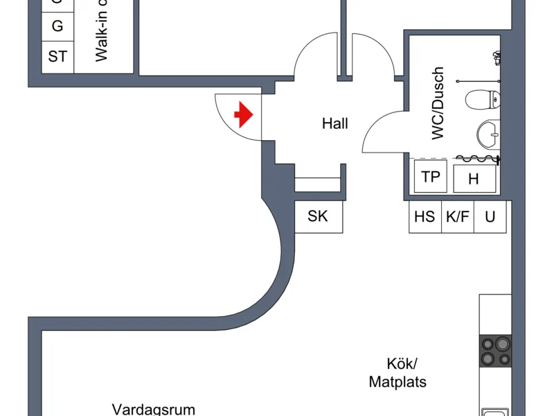 Fabrikörvägen 10E – ÄNTLIGEN! EN AV OMRÅDETS ATTRAKTIVASTE BOSTÄDER MED SJÖUTSIKT OCH DUBBLA BALKONGER