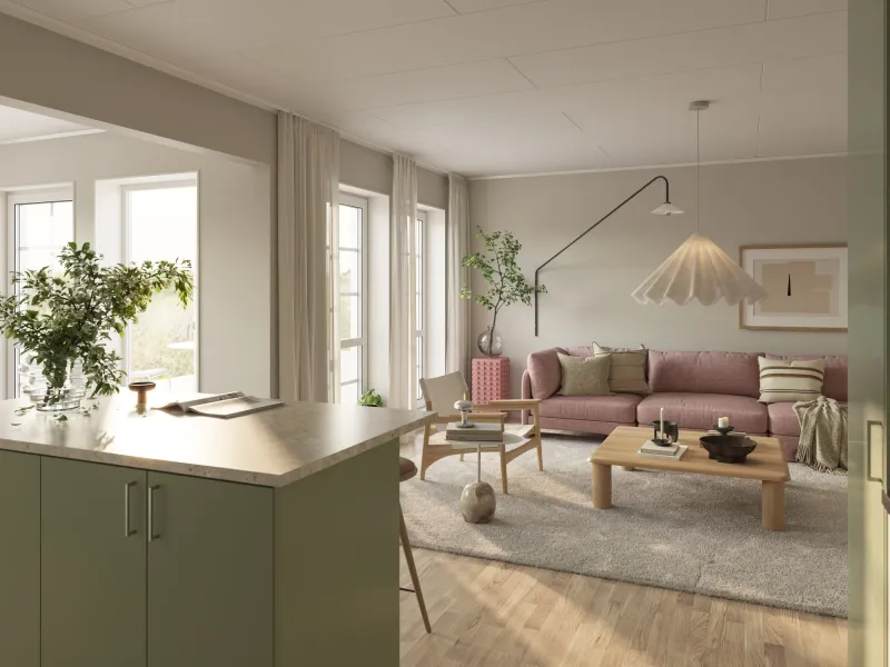 BRF Torplyckan apt 13 & 15, Karlskrona - New construction, 3 rooms, 87.5 m²