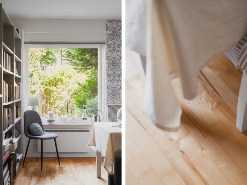 Markplanstvåa med radhuskänsla & två egna uteplatser!