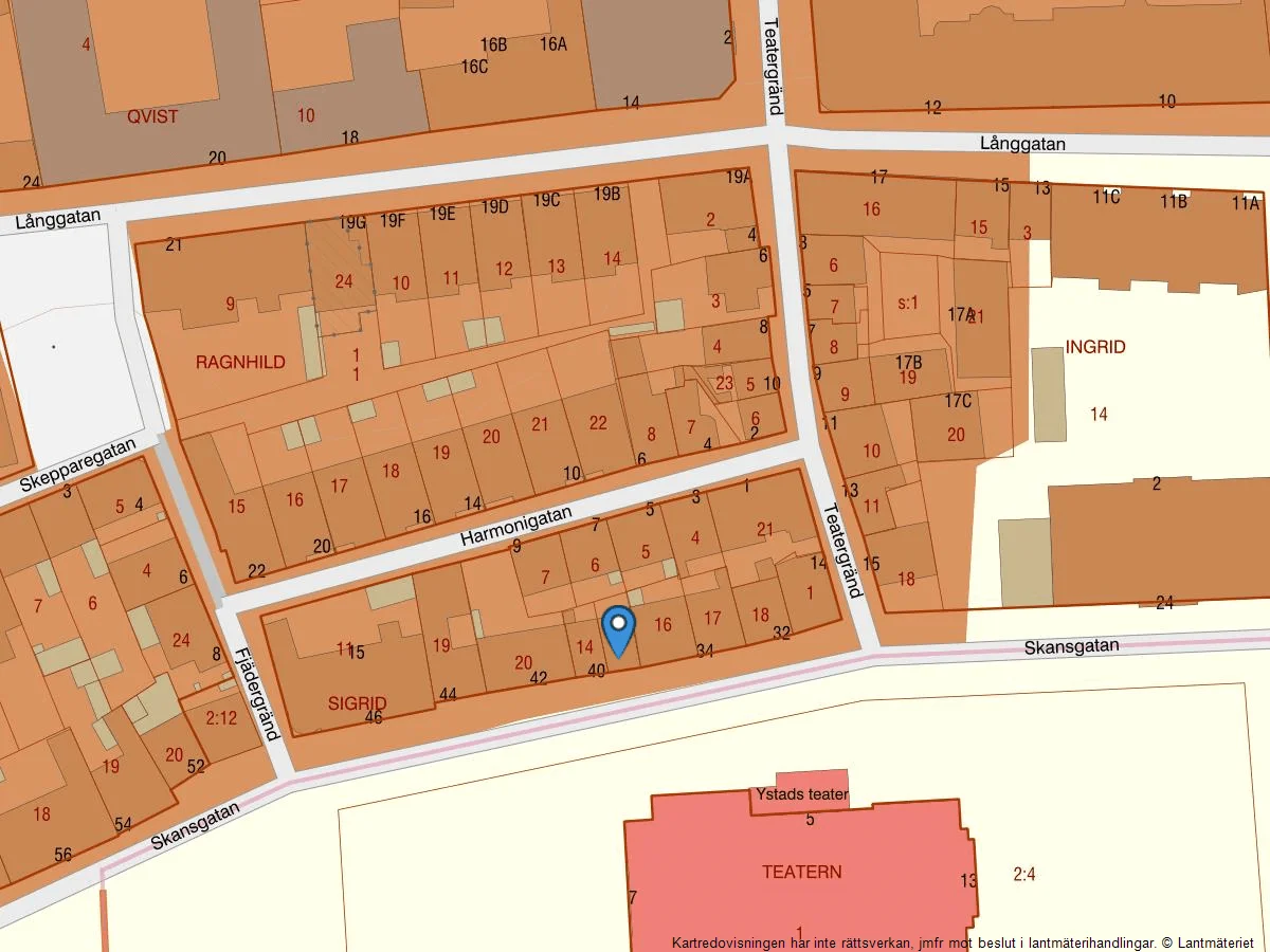 Kedjehus (Till salu) Skansgatan 38-40, Gamla staden, Ystad