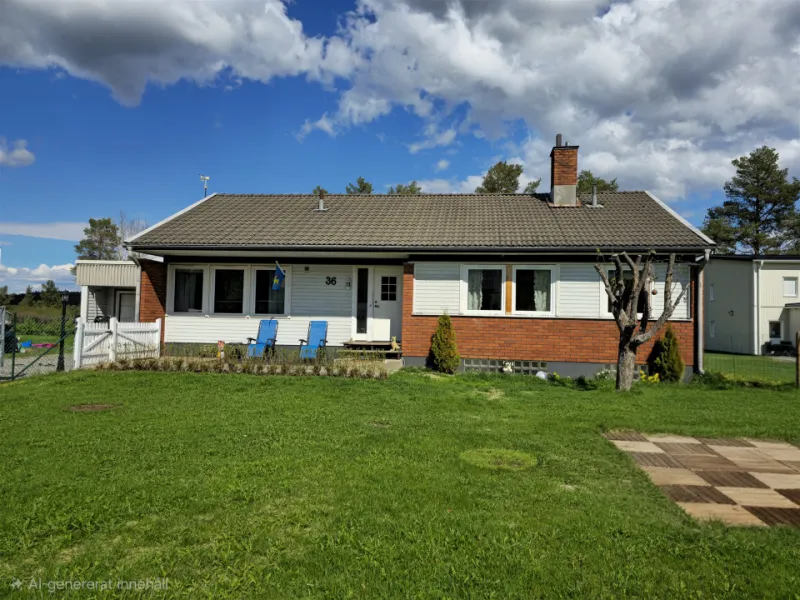 Villa till salu på Holkvägen 36 i Lycksele - Mäklarhuset