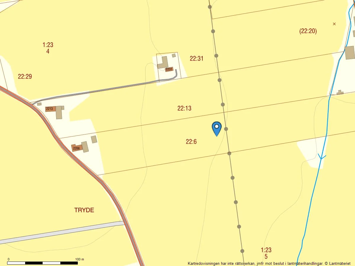 Friliggande villa (Till salu) Tryde 2206, Tryde, Tomelilla