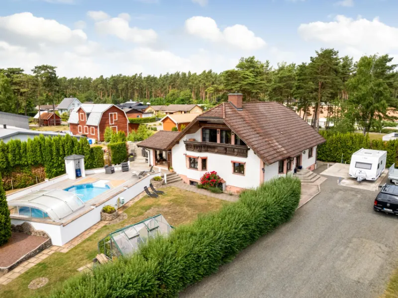Unik fastighet med bostadshus och verkstadslokal - Medspårsvägen 29, Everöd