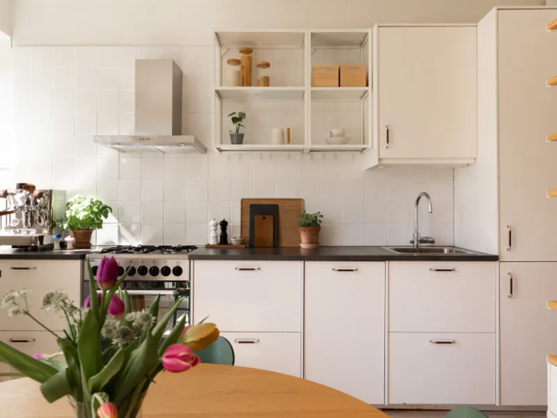 Funkispärla högt upp med härlig känsla, fint ljus och smart disponerad som 2,5:a