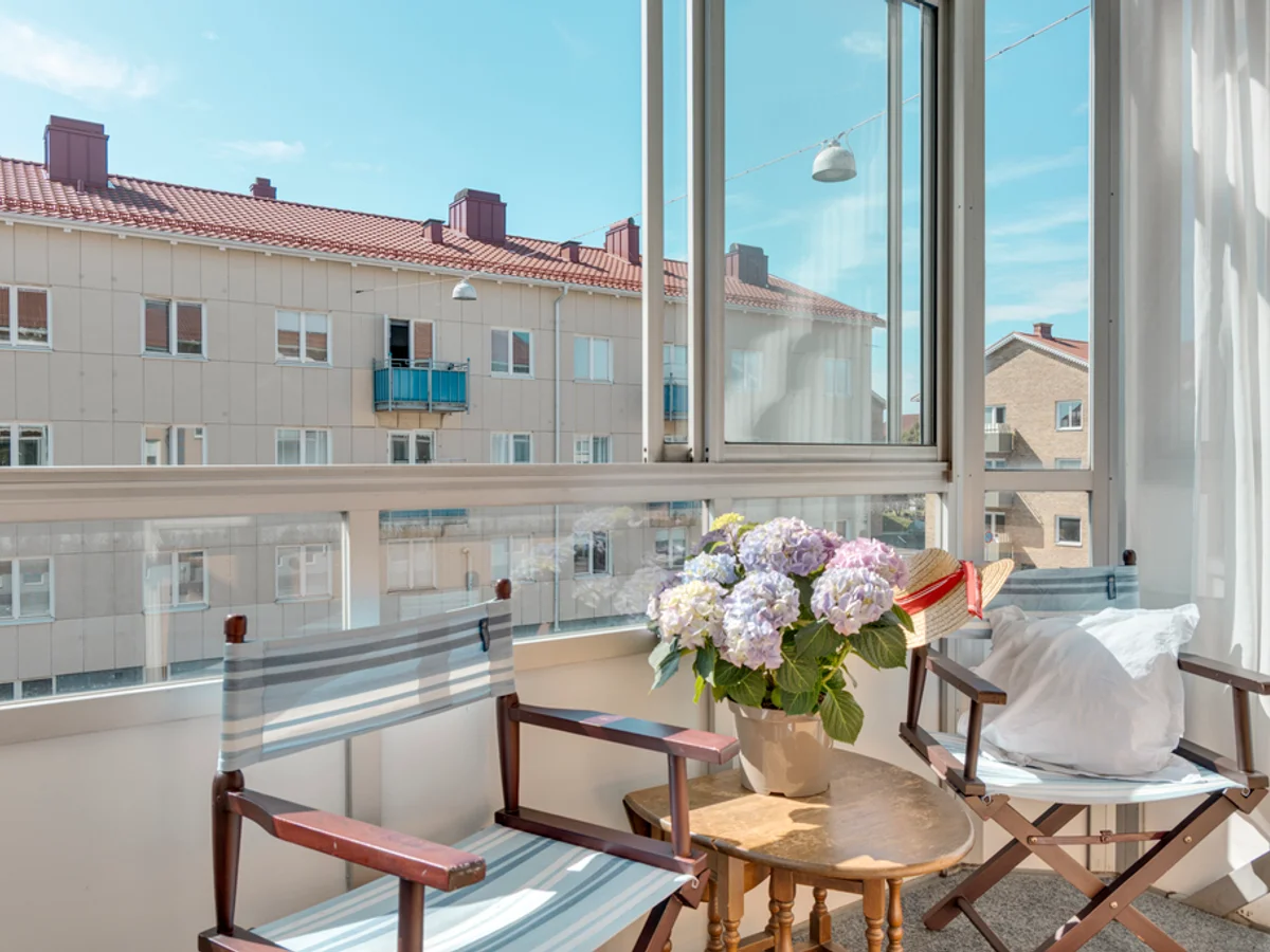 Välplanerade kvadrat - Optimalt läge - Inglasad balkong - Mariedalsvägen 62B, Pildammarna